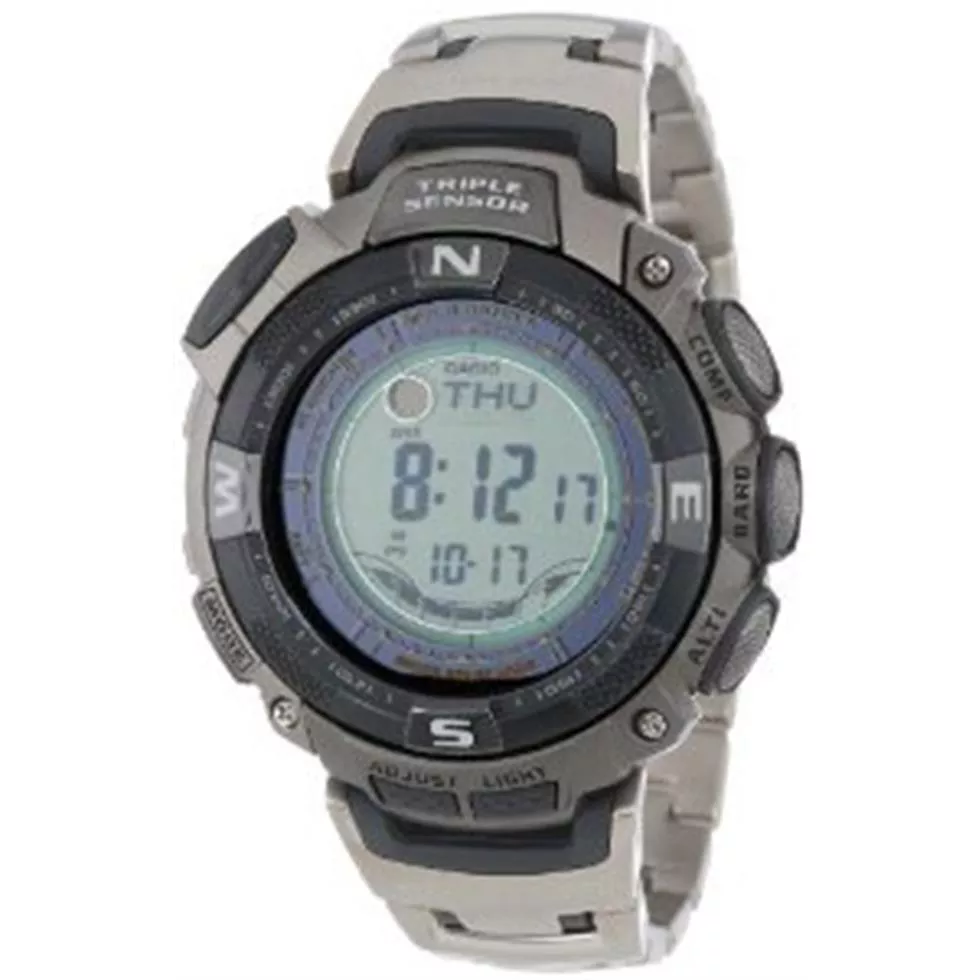 Men's  Pathfinder Multi-Band Solar Atomic Ultimate Watch