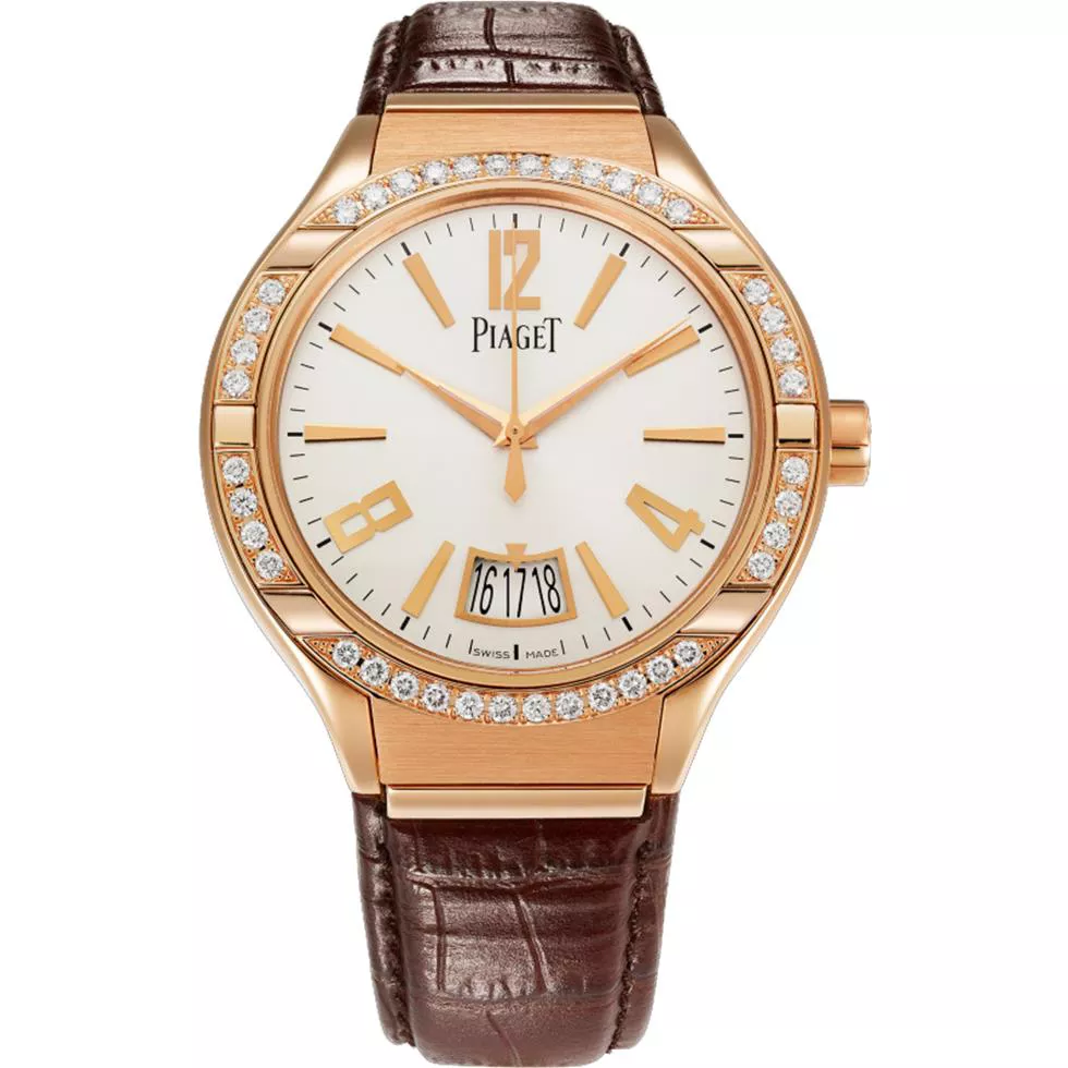 Piaget Polo 18K Rose Gold & Diamonds G0A38159 43mm