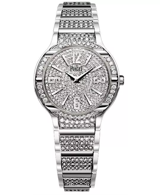 Piaget Polo Diamonds Quartz Watch G0A36234 32mm