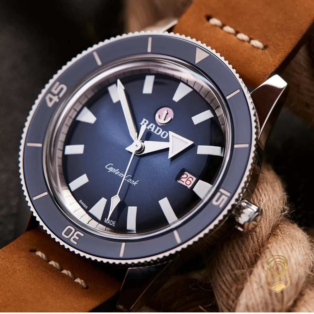 Rado Captain Cook Automatic Blue Watch 42mm