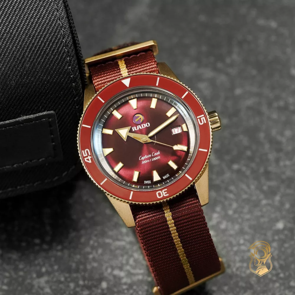 Rado Captain Cook Automatic Bronze Watch 43mm