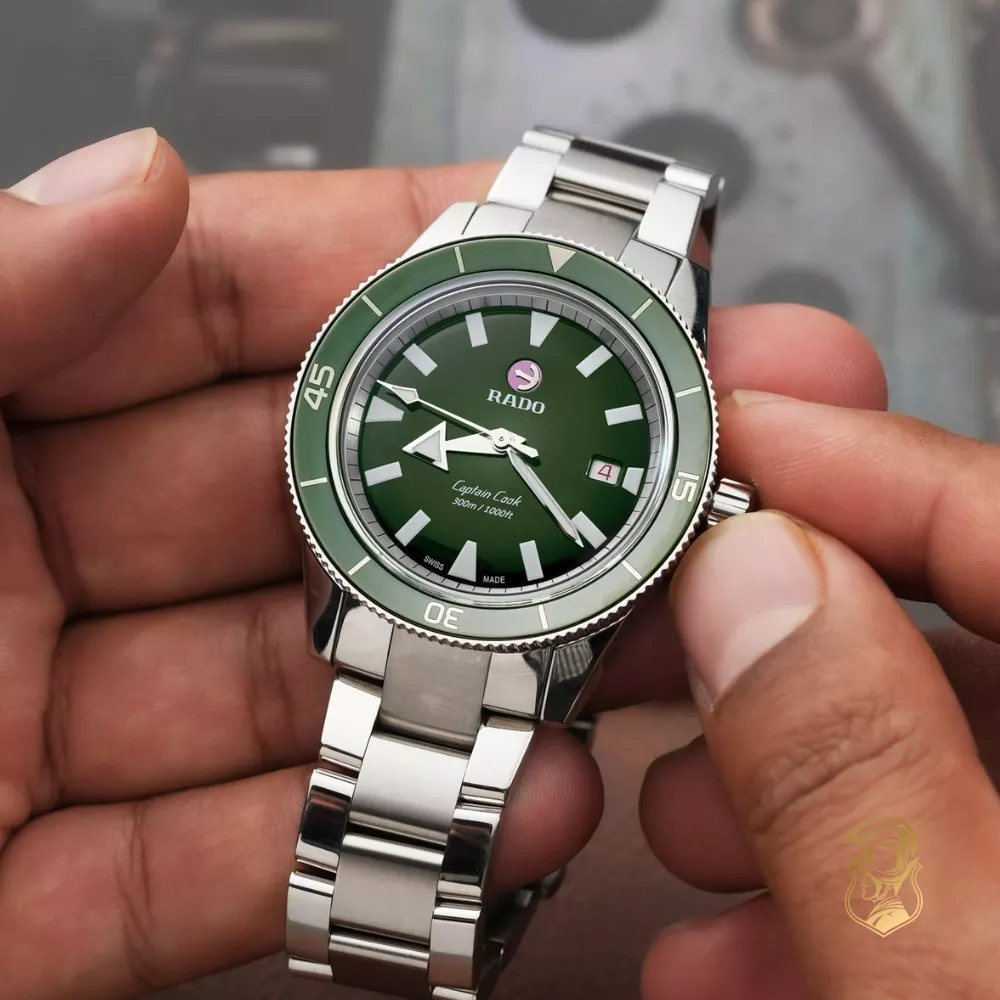 Rado Captain Cook Automatic Green Watch 42mm