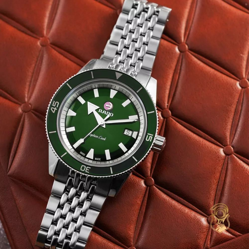 Rado Captain Cook Automatic Green Watch 42mm