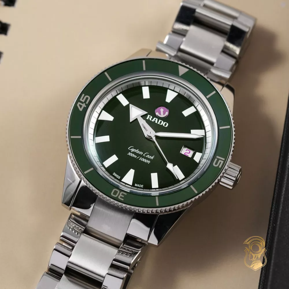 Rado Captain Cook Automatic Green Watch 42mm