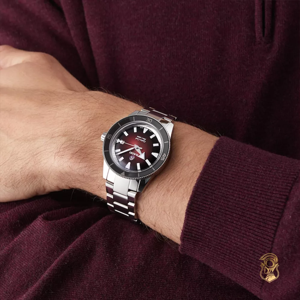 Rado Captain Cook Automatic Red Watch 42mm