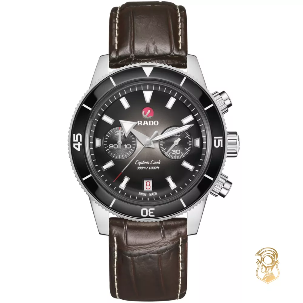 Rado Captain Cook Chronograph Watch 43mm