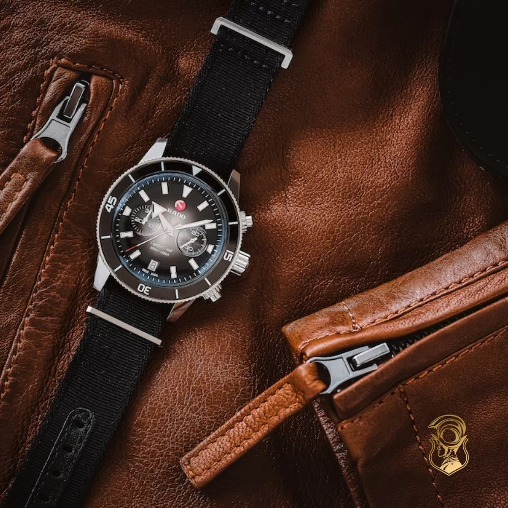Rado Captain Cook Chronograph Watch 43mm
