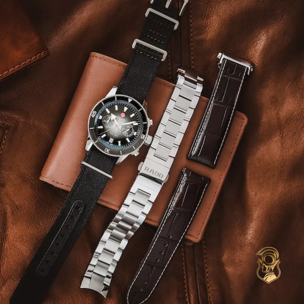 Rado Captain Cook Chronograph Watch 43mm