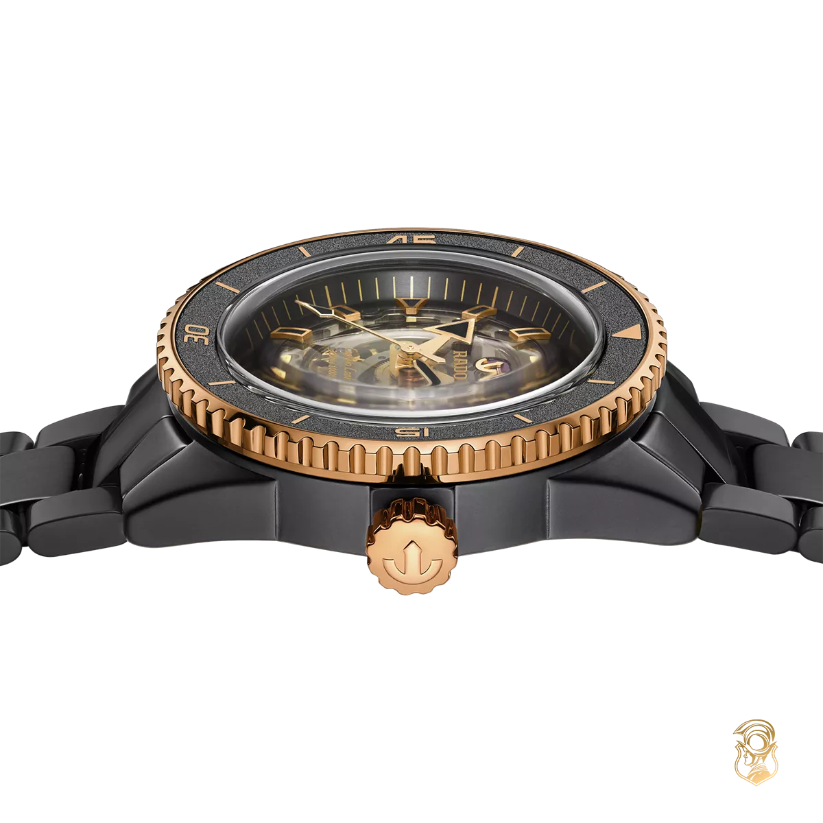 Rado Captain Cook High-Tech Ceramic Skeleton Watch 43mm