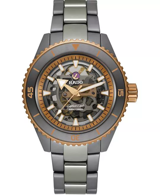 Rado Captain Cook High-Tech Ceramic Watch 43mm