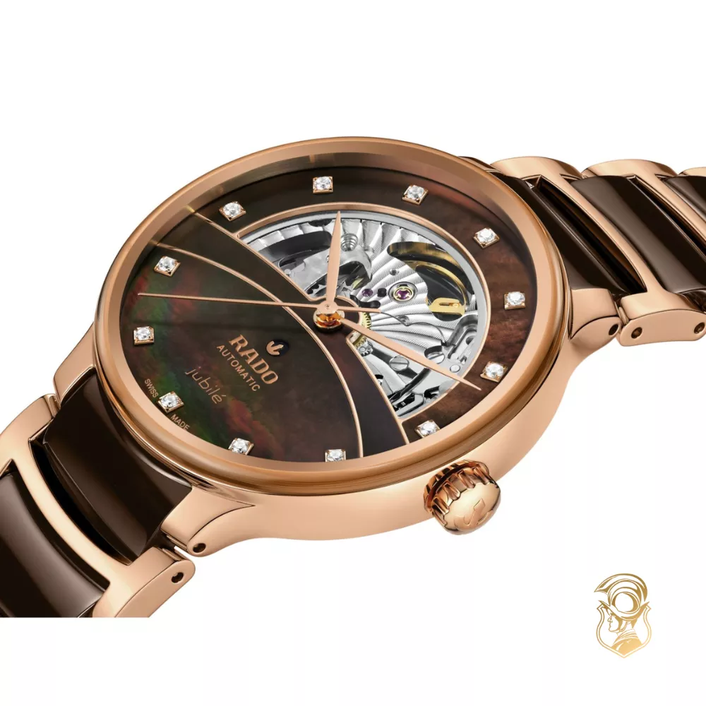 Rado Centrix Automatic Diamonds Open Heart Watch 39.5mm