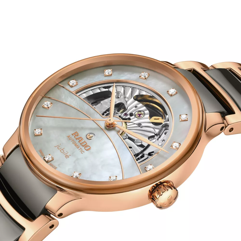 Rado Centrix Automatic Diamonds Open Heart Watch 39.5mm