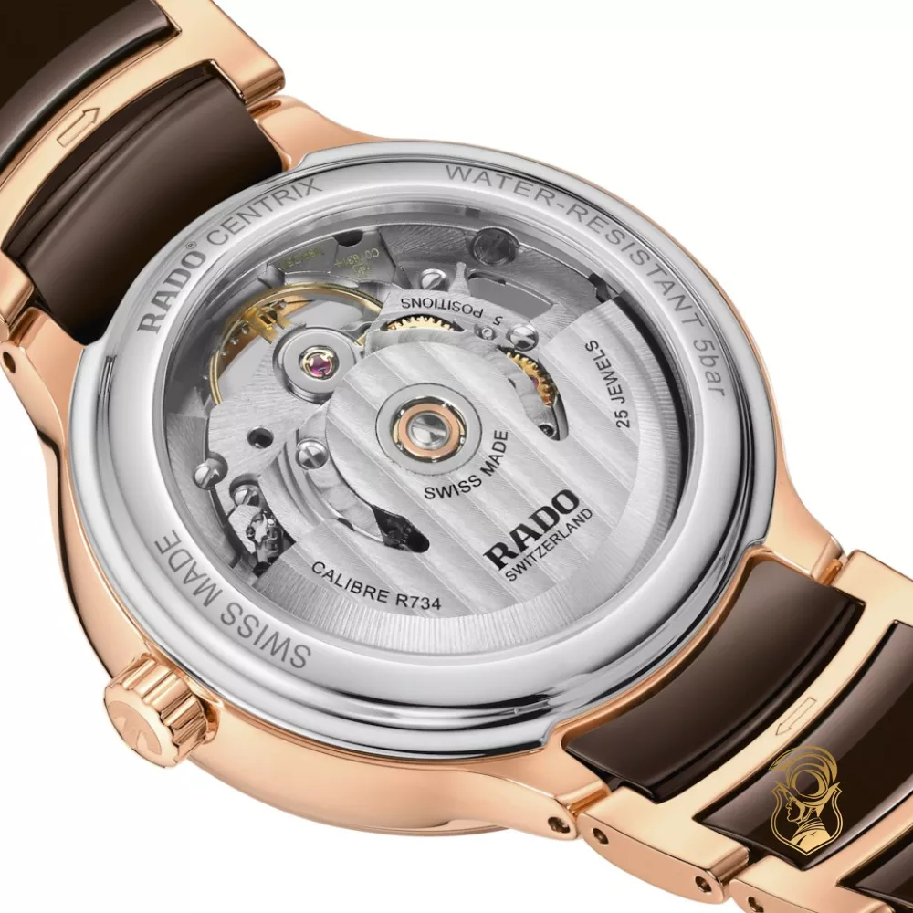 Rado Centrix Automatic Open Heart Diamond Watch 35mm