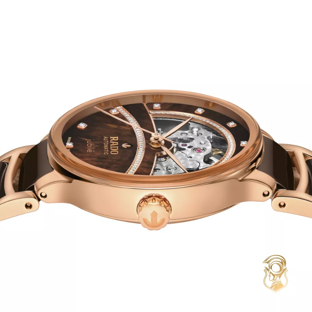 Rado Centrix Automatic Open Heart Diamond Watch 35mm