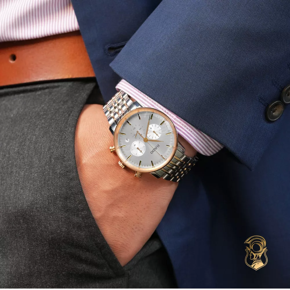 Rado Coupole Classic Chronograph Watch 42mm