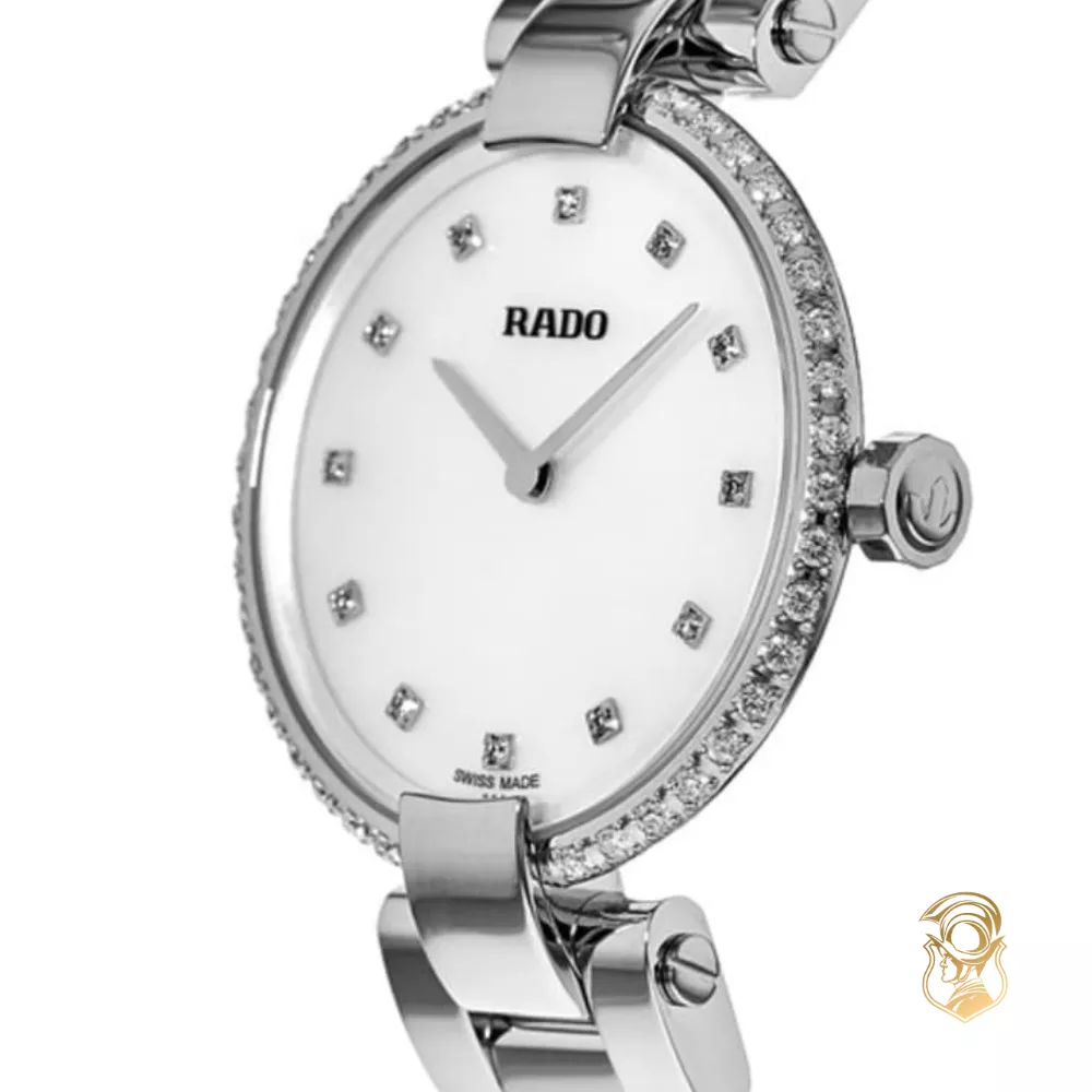 Rado Coupole Mother of Pearl Diamond Watch 28.5mm