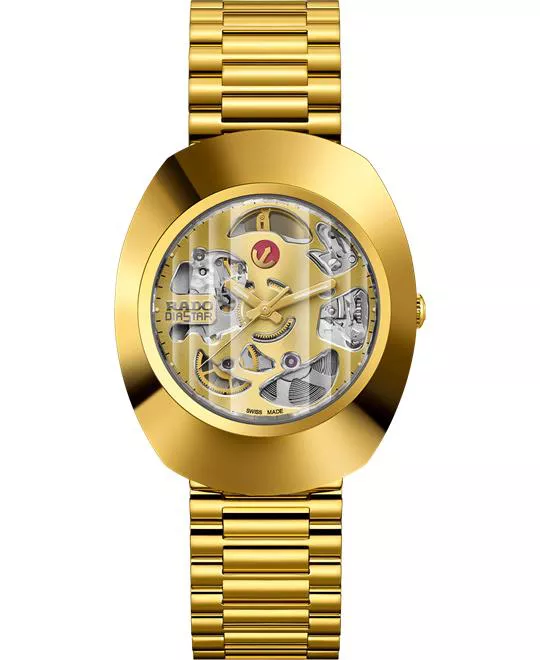 Rado DiaStar Original Automatic Gold Watch 35mm