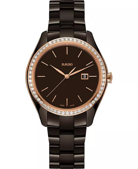 Rado HyperChrome Brown Watch 36mm 