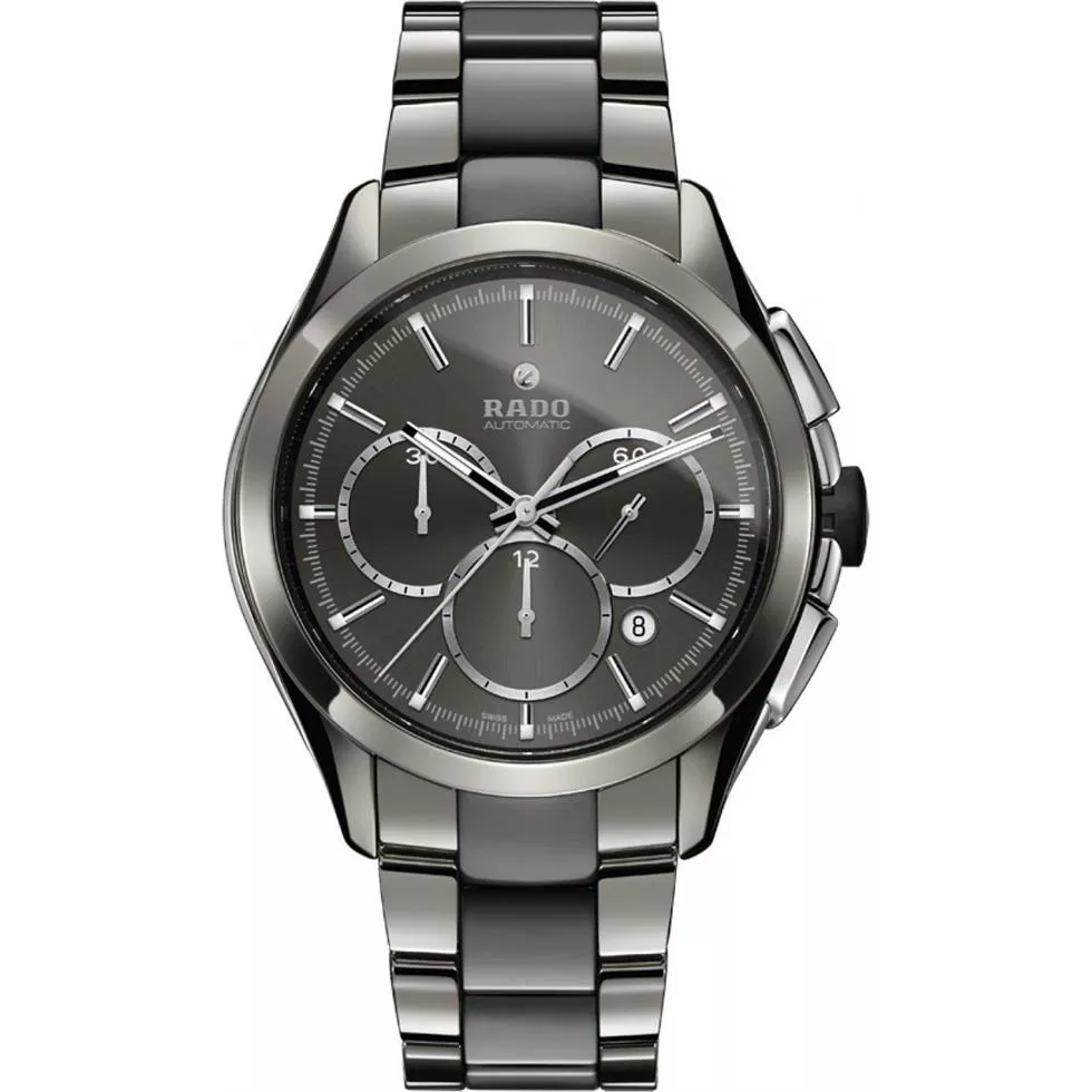 Rado HyperChrome XXL Grey Automatic Watch 45mm