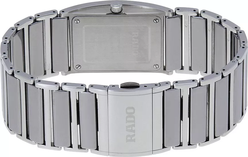 Rado Integral Diamond Silver Dial Men's Watch 27x34mm