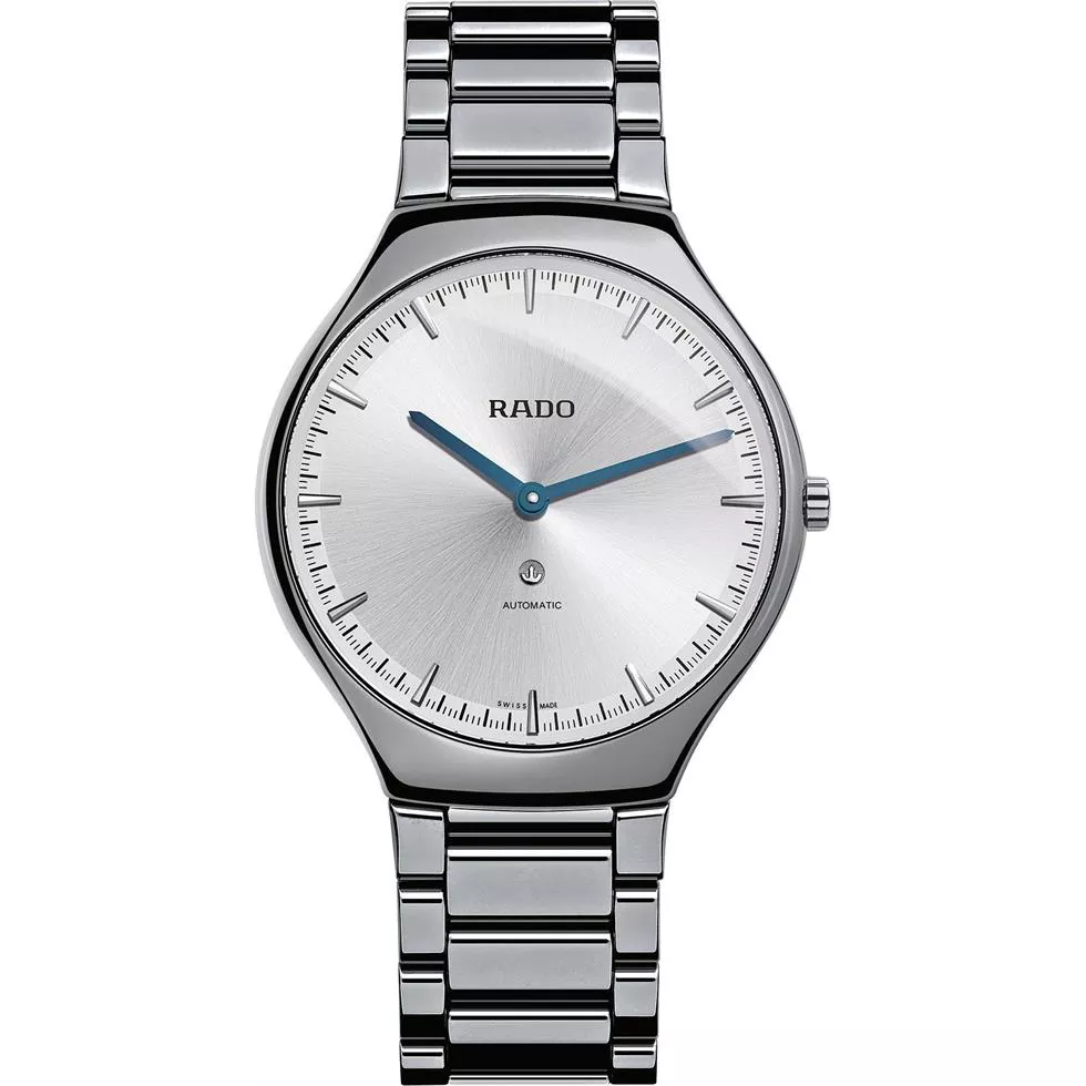 Rado True Thinline Plasma High-Tech Ceramic Watch 40mm 
