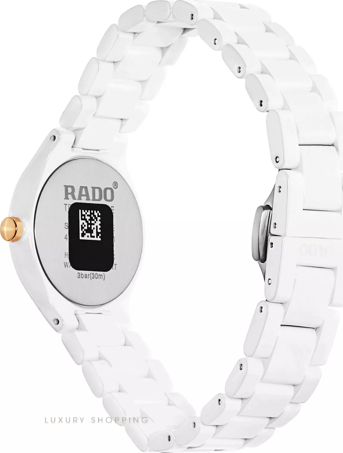 Rado Thinline Jubile White Ceramic Watch 30mm