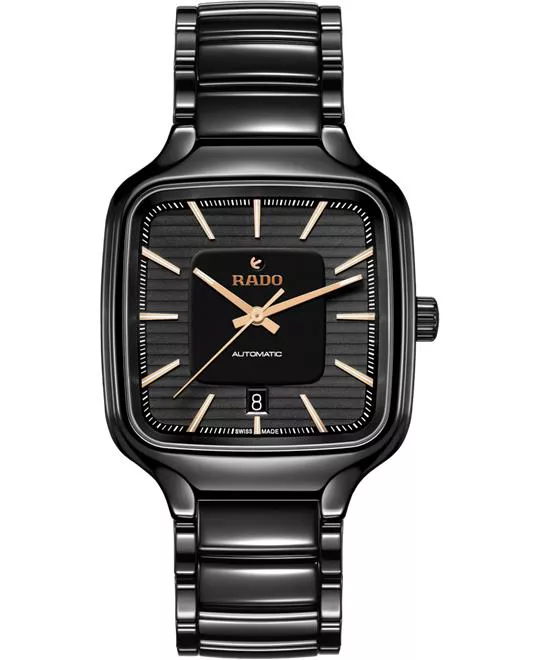 Rado True Square Automatic Black Watch 38mm