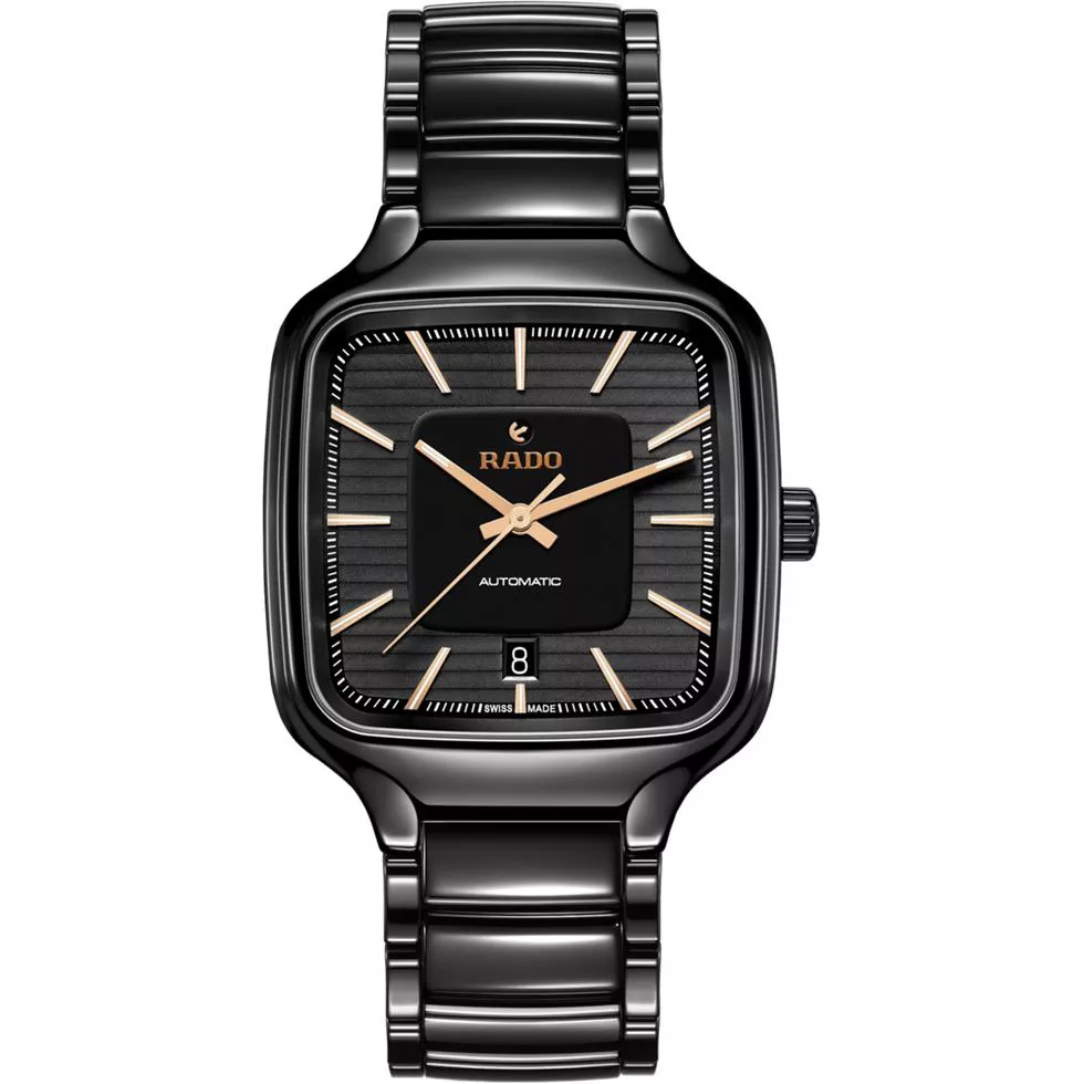 Rado True Square Automatic Black Watch 38mm