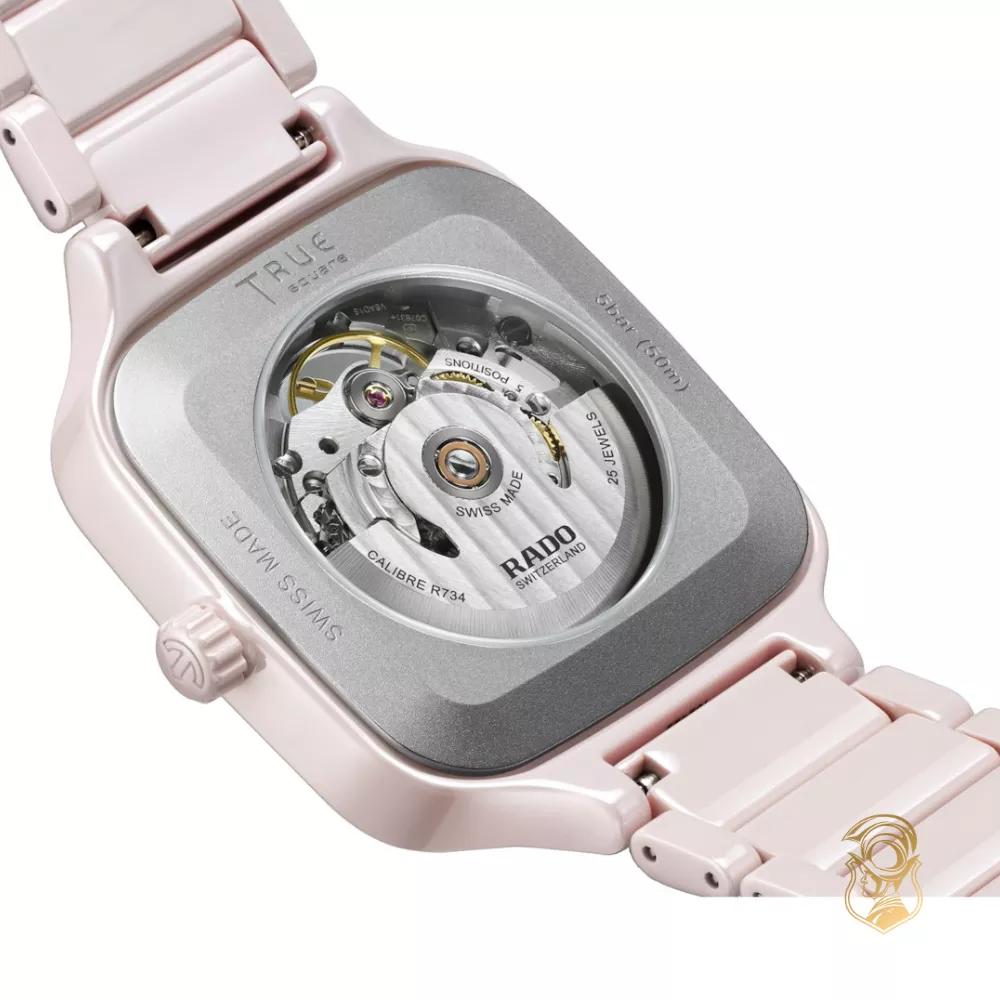 Rado True Square Automatic Open Heart Watch 38mm