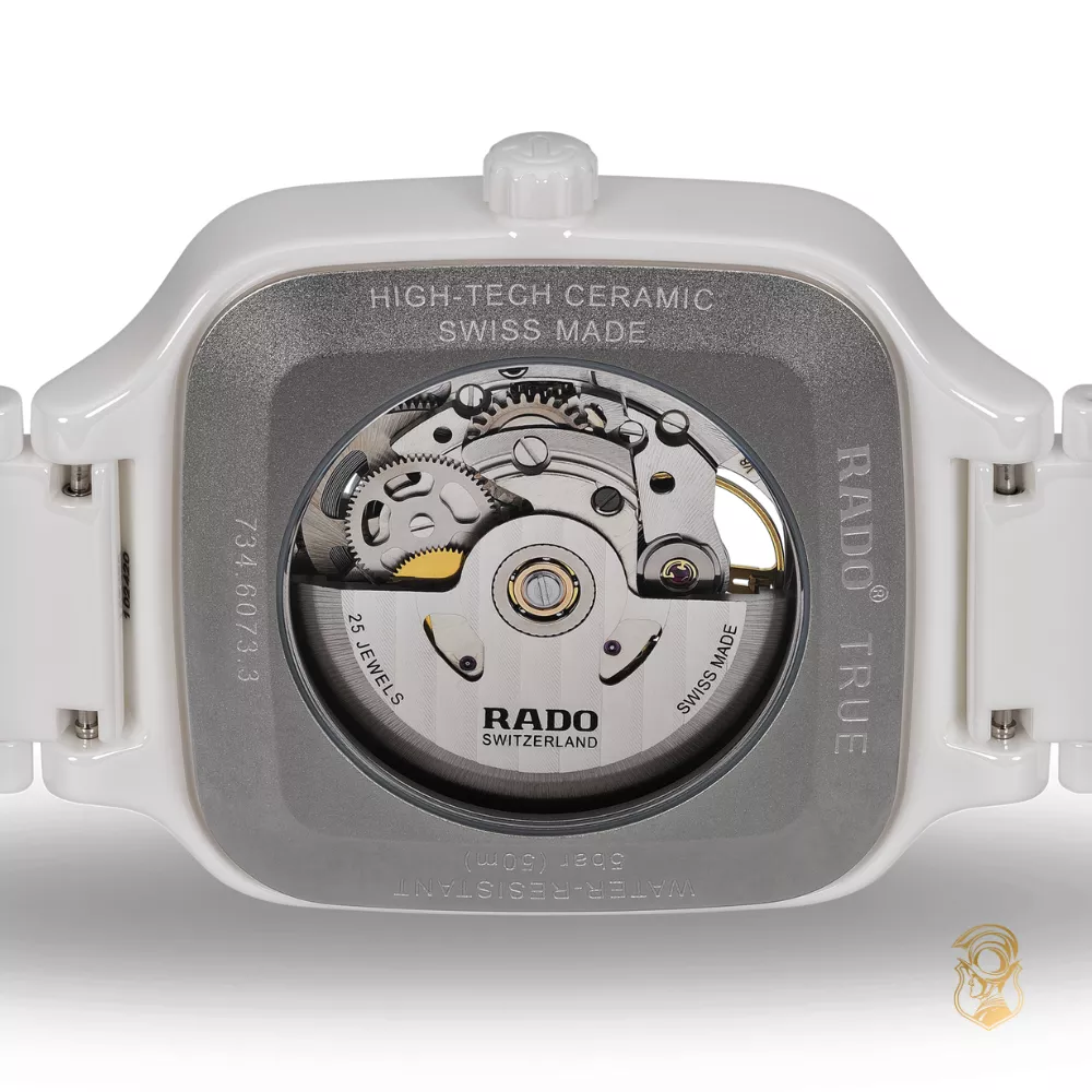 Rado True Square Automatic Open Heart Watch 38mm