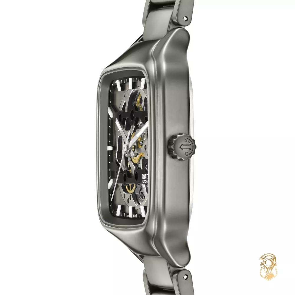 Rado True Square Automatic Skeleton Grey Watch 38 mm