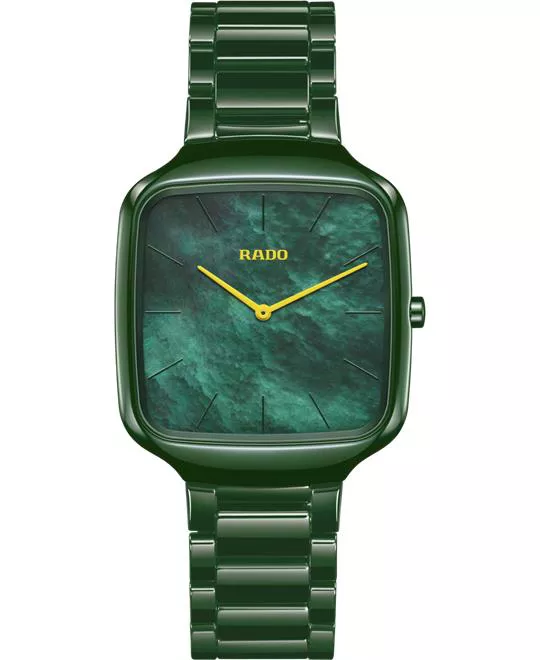 Rado True Square Thinline Green Watch 37mm