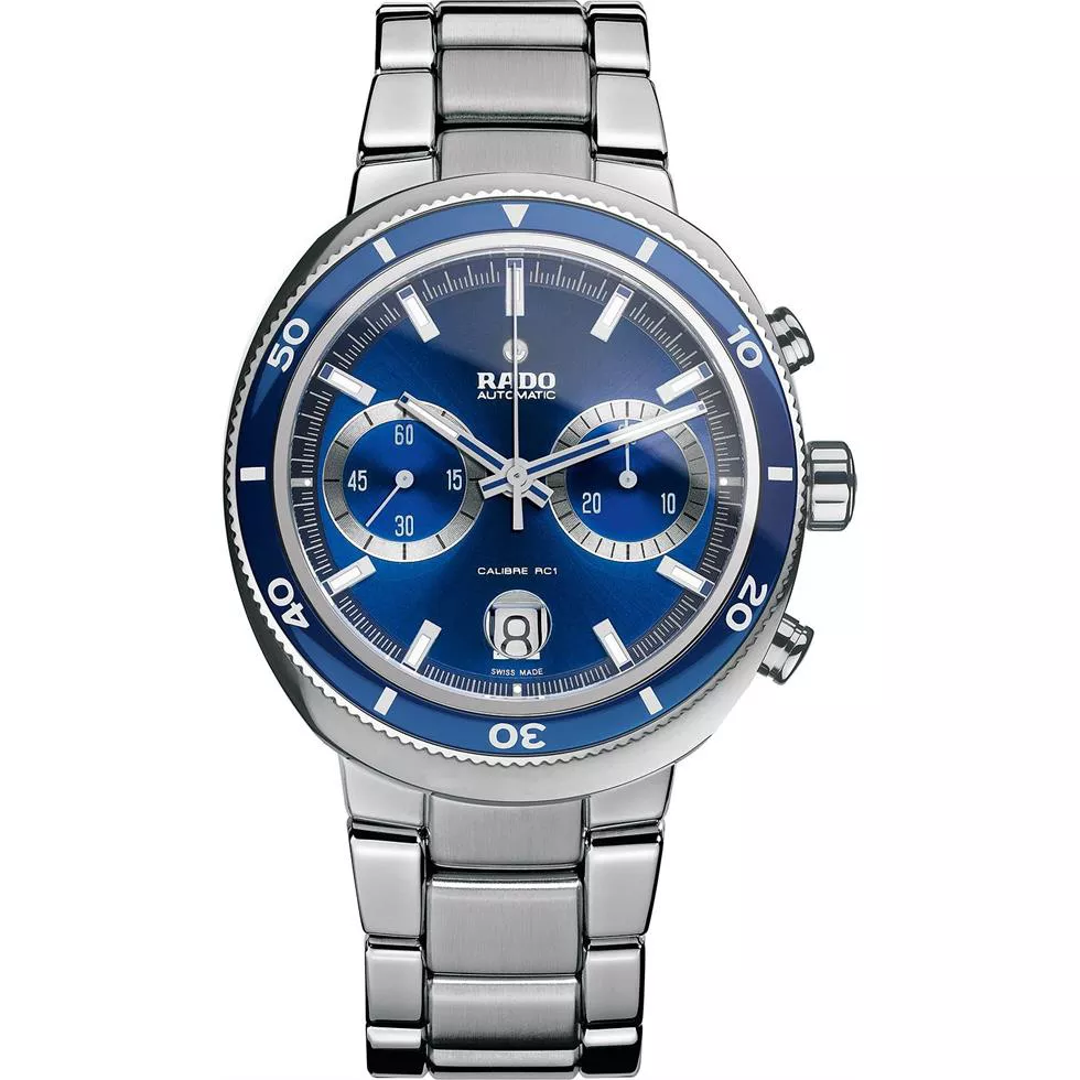 Rado D-Star 200 Swiss Chronograph Watch 44mm 