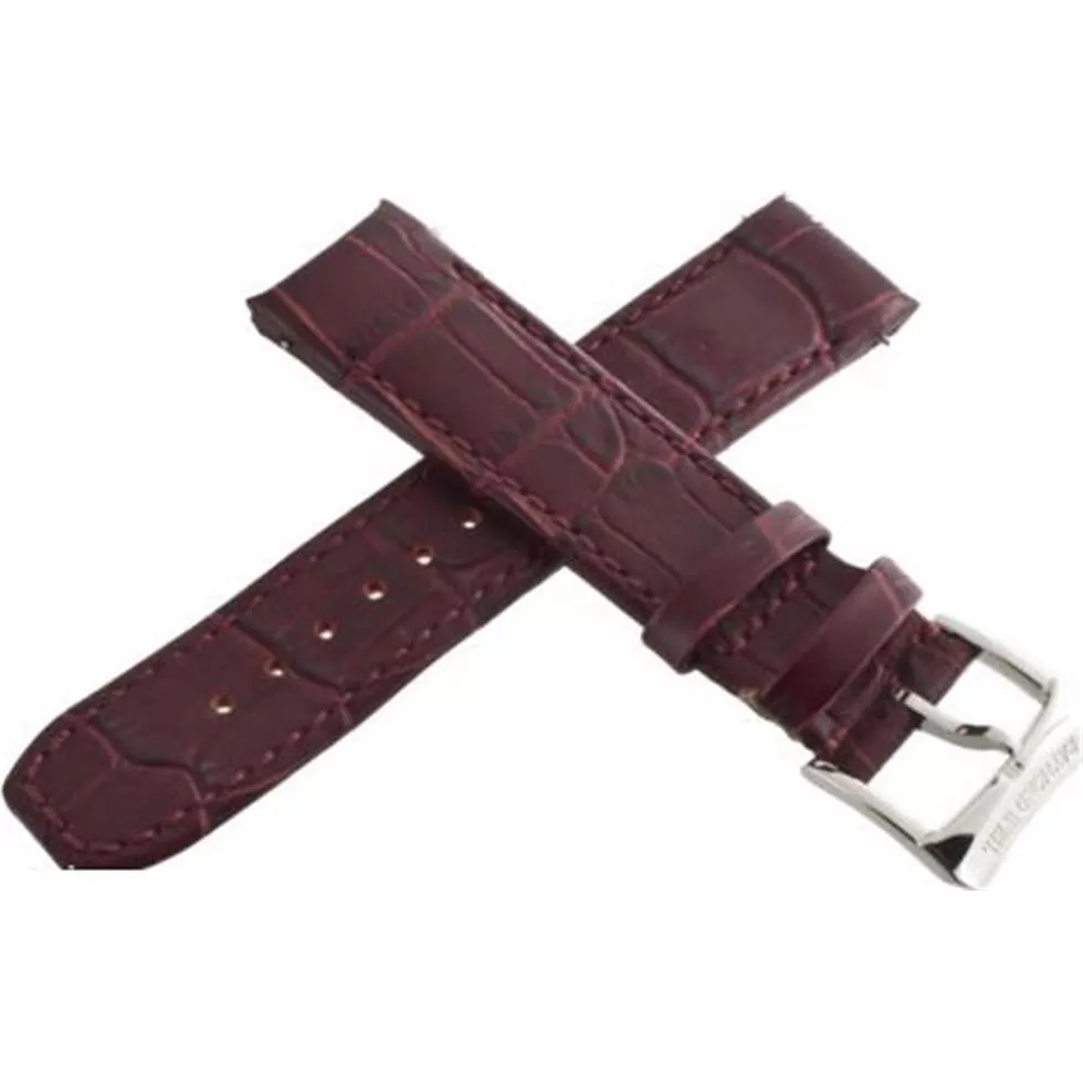 Raymond Weil Burgundy Leather Watch 20mm 