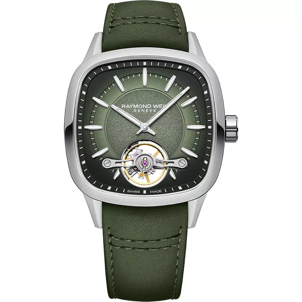 Raymond Weil Freelancer Automatic Green Watch 40mm