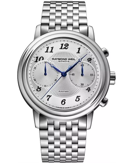 RAYMOND WEIL Maestro Automatic Chronograph Watch 42mm 