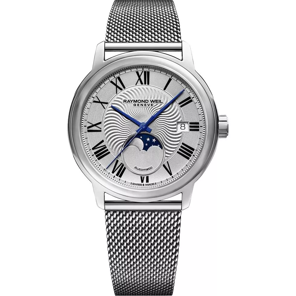Raymond Weil Maestro Automatic Silver Dial Men's 40mm