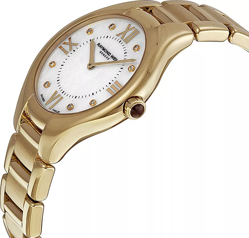 Raymond Weil Noemia Gold PVD Watch 36mm
