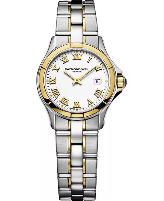 RAYMOND WEIL Parsifal 18k Yellow Gold Watch 28mm