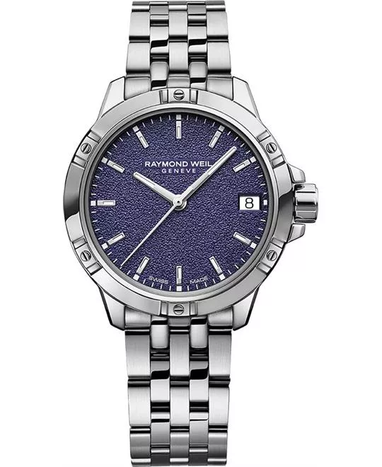 Raymond Weil Tango Purple Frosted Dial Watch 30mm