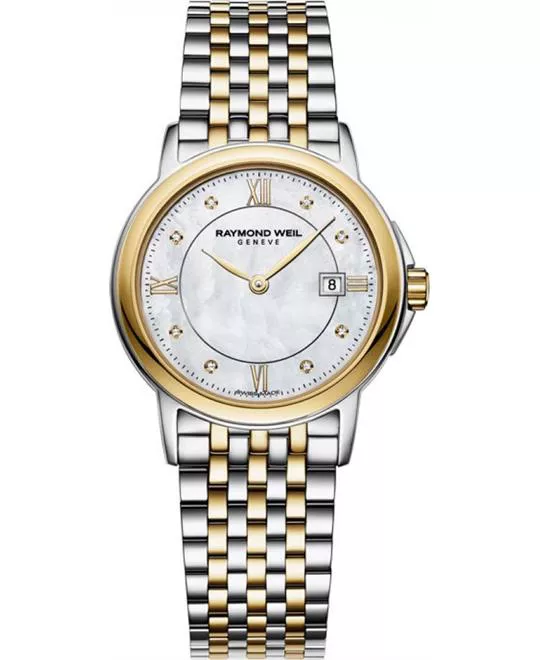 RAYMOND WEIL Tradition Mother Of Pearl Watch 28mm