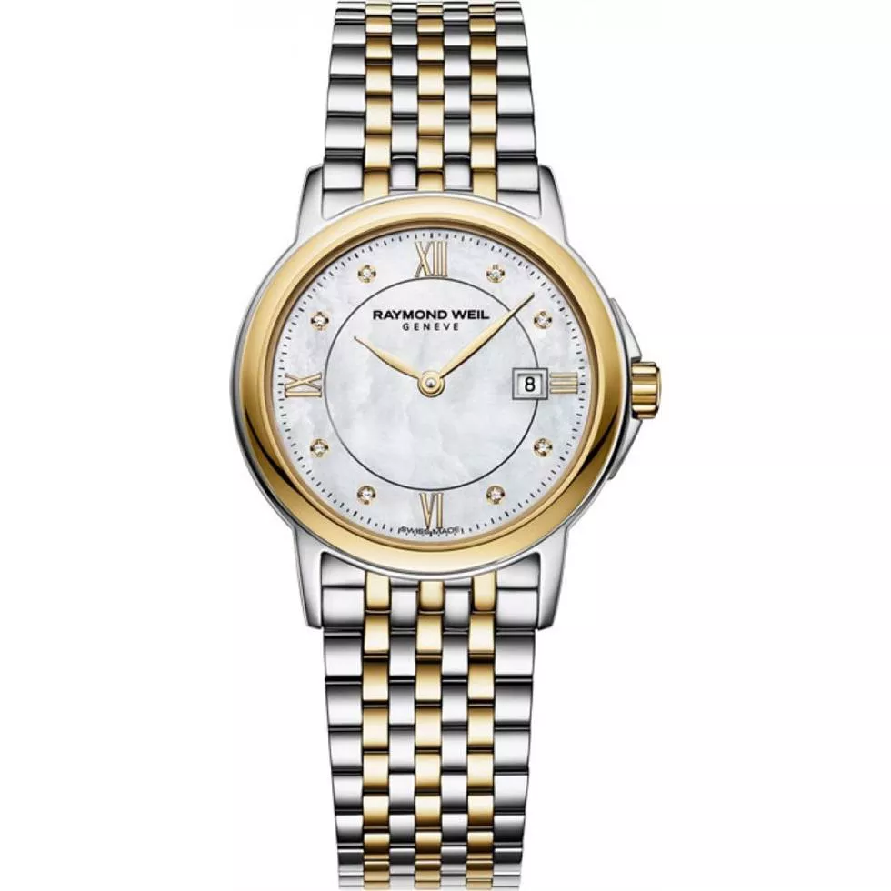 RAYMOND WEIL Tradition Mother Of Pearl Watch 28mm