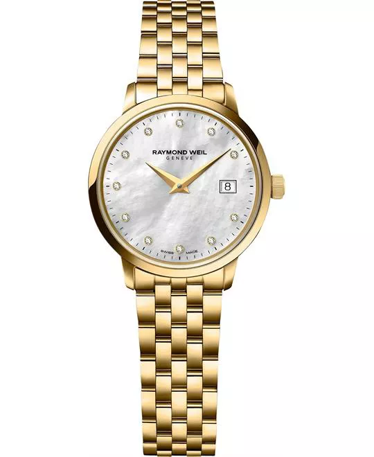 RAYMOND WEIL Toccata Swiss Diamond Watch 29mm 