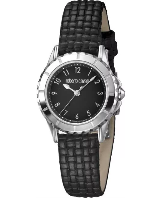 Roberto Cavalli Black Dial Watch 28mm