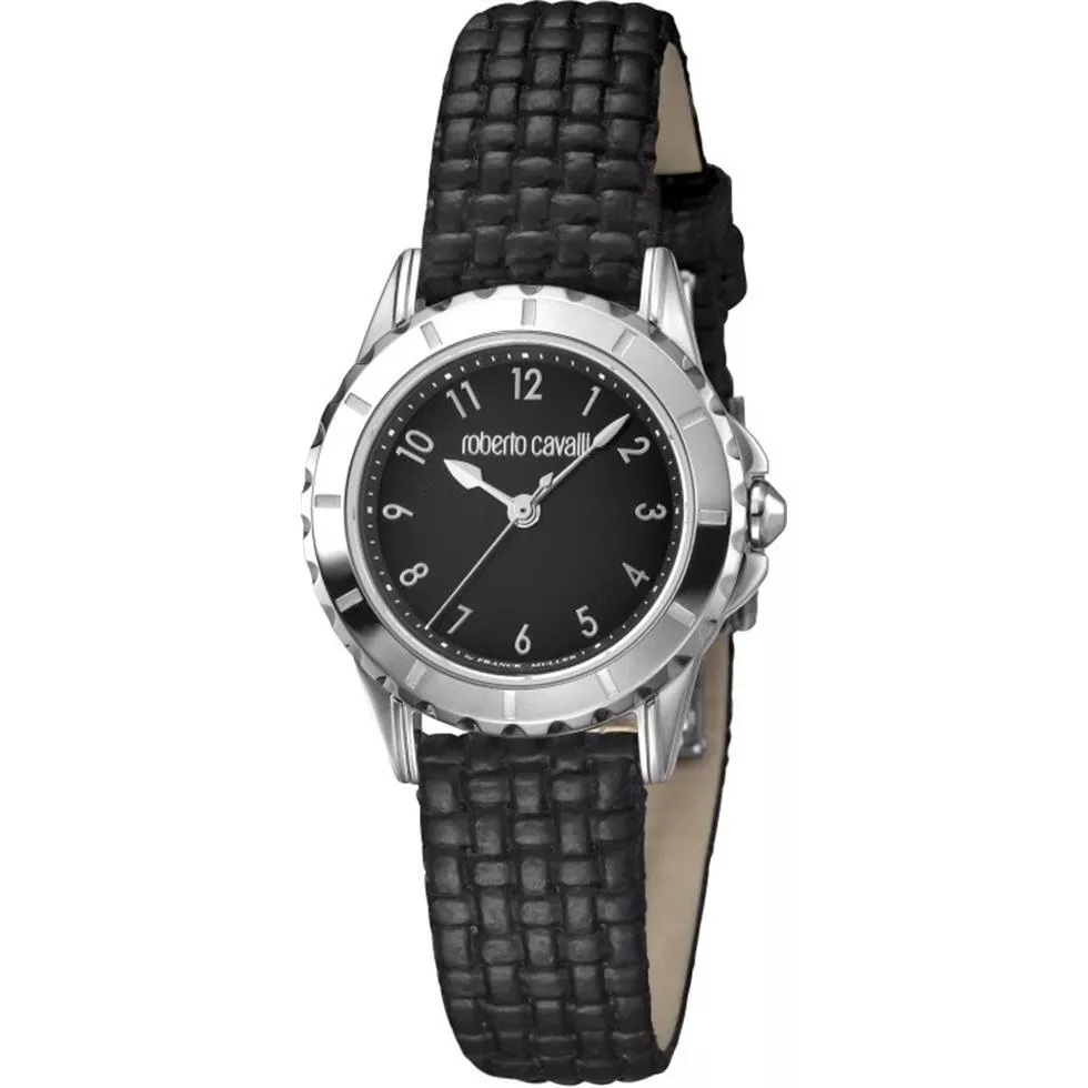 Roberto Cavalli Black Dial Watch 28mm