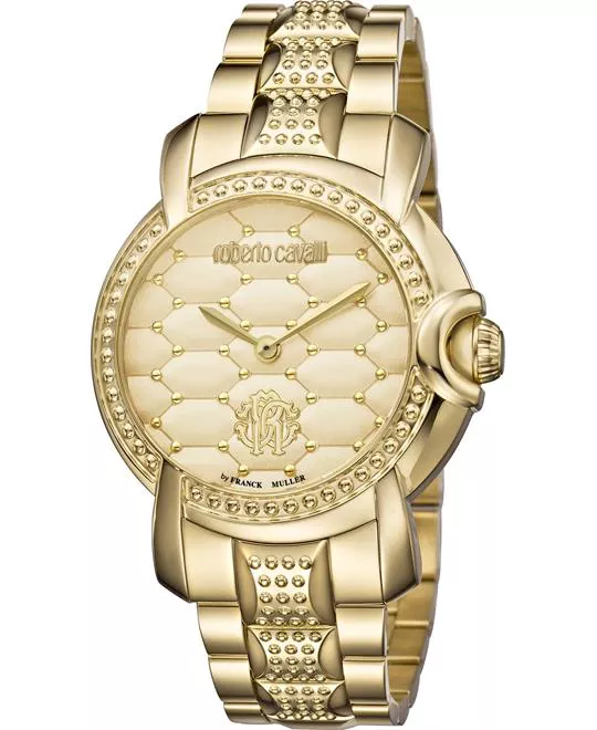 Roberto Cavalli Quilted Watch 36