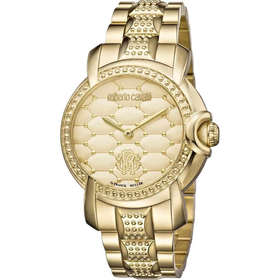 Roberto Cavalli Quilted Watch 36