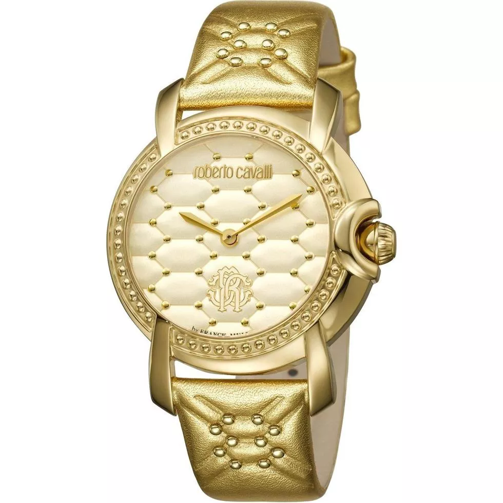 Roberto Cavalli Quilted Watch 36