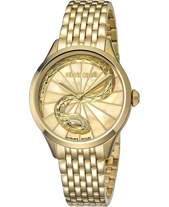 Roberto Cavalli RC-35 Champagne Watch 34