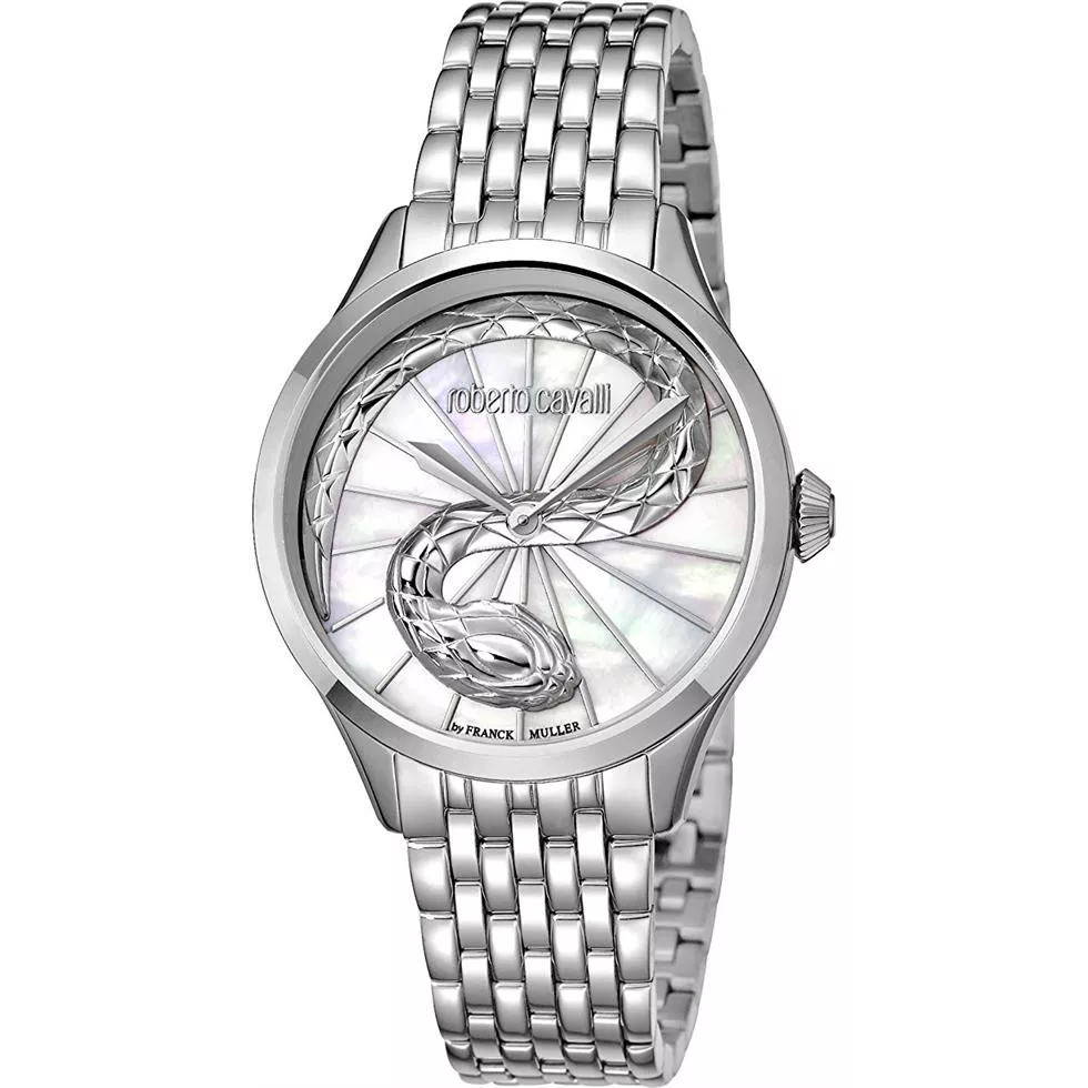 Roberto Cavalli RC-35 Mother of Pearl Watch 34